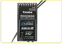 Futaba R3008SB T-FHSS 2.4GHz BiDirectional Receiver (S.Bus2) High 